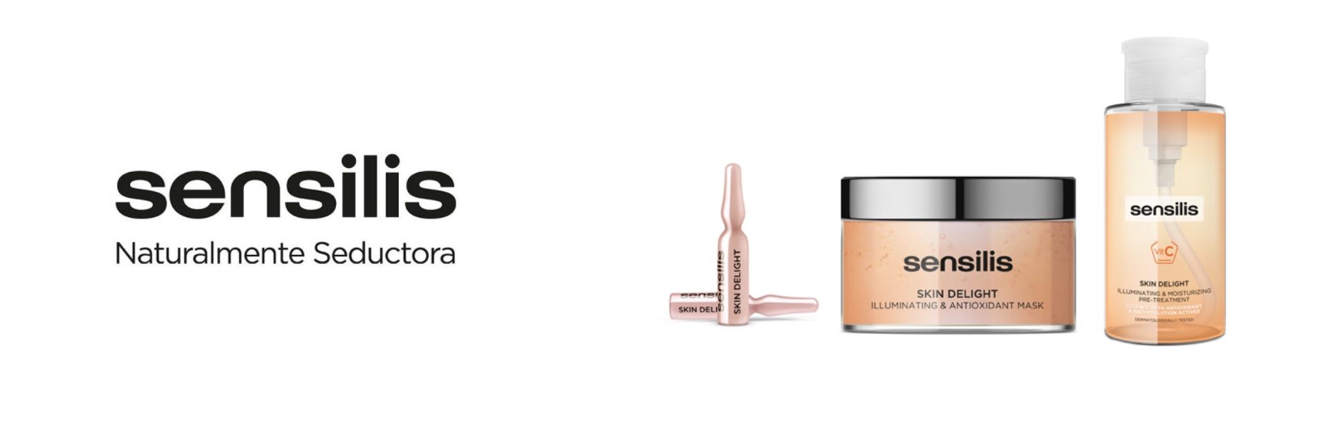 sensilis Skin delight range of products on farma2go