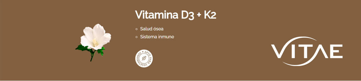 VITAE Vitamin D3K2 10 ml for your bone health