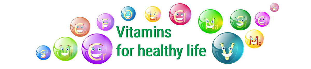 Vitamins and minerals for the body Banner