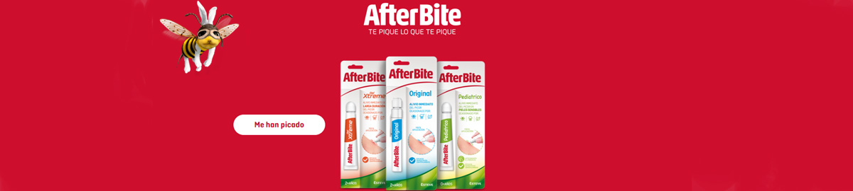 Banner AfterBite con Logo